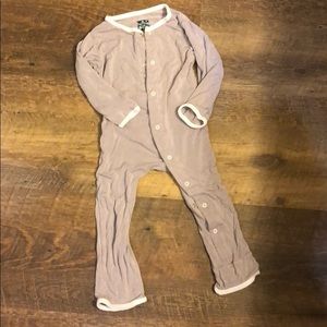 Footless KicKee Pants Snapped coverall